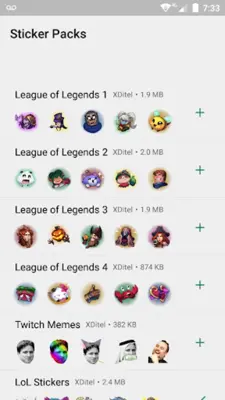 Legends Sticker for WhatsApp android App screenshot 0